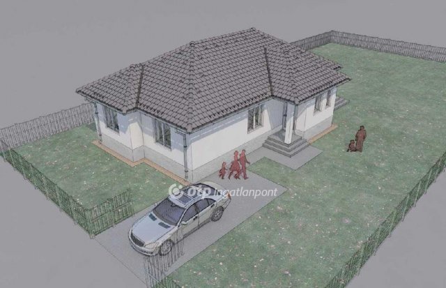 Eladó családi ház, Atkáron 65 M Ft, 3 szobás