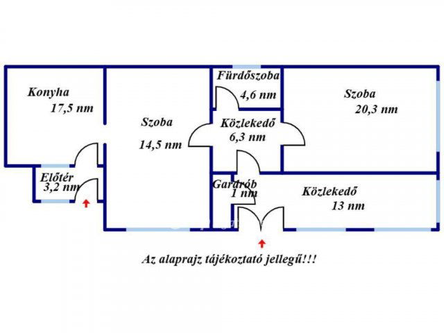 Eladó családi ház, Kisújszálláson 17 M Ft, 1+1 szobás