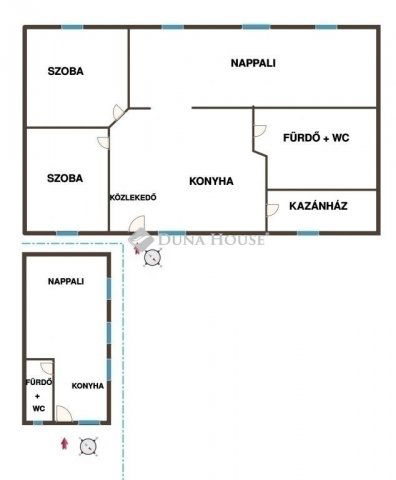 Eladó családi ház, Budapesten, XXI. kerületben 69.9 M Ft