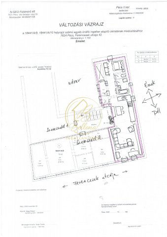 Kiadó téglalakás, albérlet, Pécsett 220 E Ft / hó, 1+1 szobás