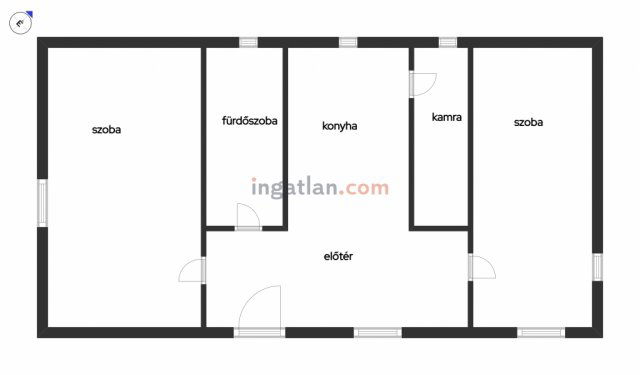 Eladó családi ház, Budapesten, XVII. kerületben 78 M Ft