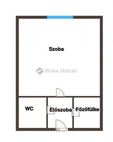 Eladó téglalakás, Komlón 5.5 M Ft, 1 szobás