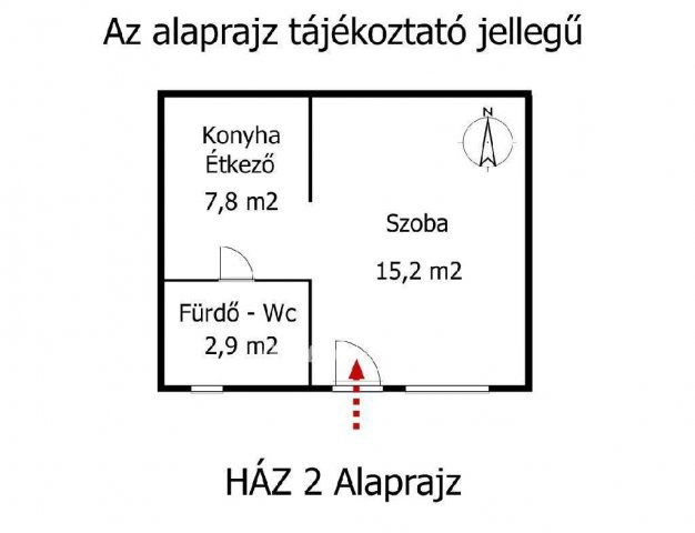 Eladó családi ház, Nagyhalászban 45 M Ft, 4 szobás