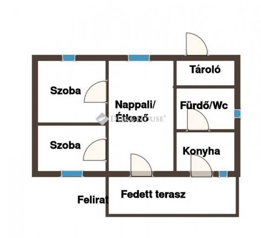 Eladó nyaraló, Tápiószentmártonon 12.8 M Ft, 2 szobás