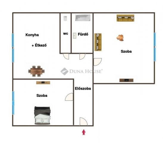 Eladó panellakás, Miskolcon 29.99 M Ft, 2 szobás