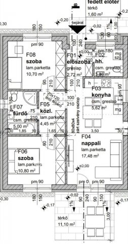 Eladó családi ház, Balatonszabadiban 60 M Ft, 3 szobás