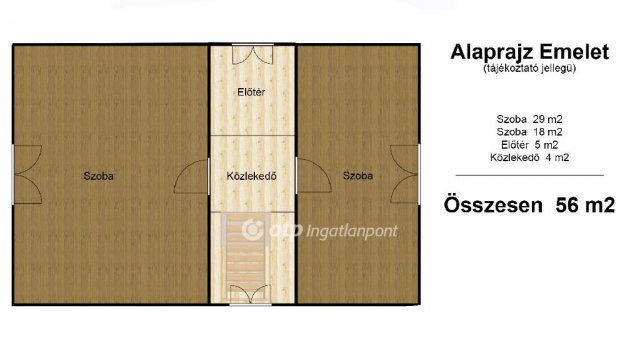 Eladó családi ház, Győrött 56.9 M Ft, 3+1 szobás