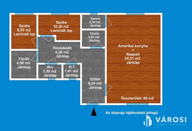 Eladó téglalakás, Hódmezővásárhelyen 26.91 M Ft, 1 szobás