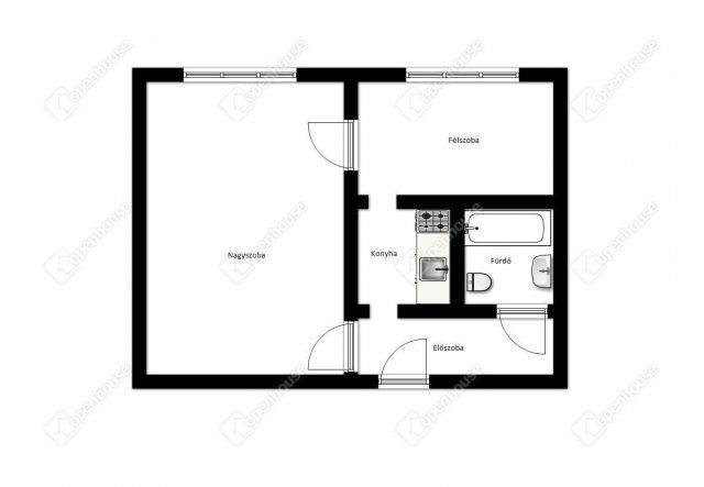 Eladó panellakás, Miskolcon 21.9 M Ft, 2+1 szobás