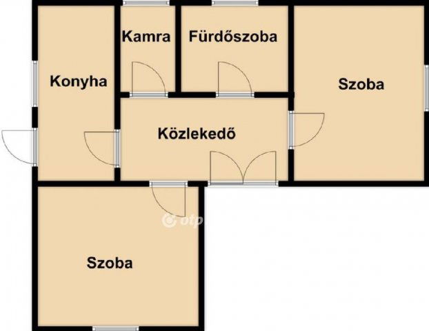 Eladó családi ház, Hosszúpályin 27.5 M Ft, 2 szobás