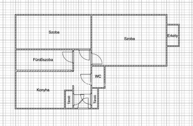 Eladó téglalakás, Miskolcon 30.99 M Ft, 2 szobás