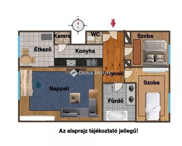 Eladó téglalakás, Budapesten, XIV. kerületben 76.5 M Ft