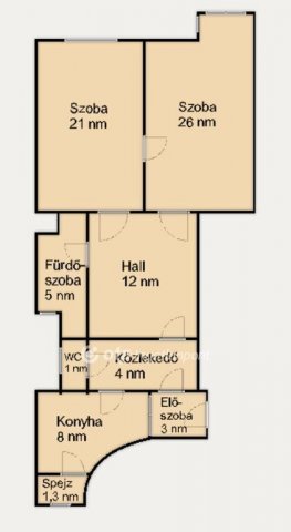Eladó téglalakás, Budapesten, I. kerületben 138.9 M Ft