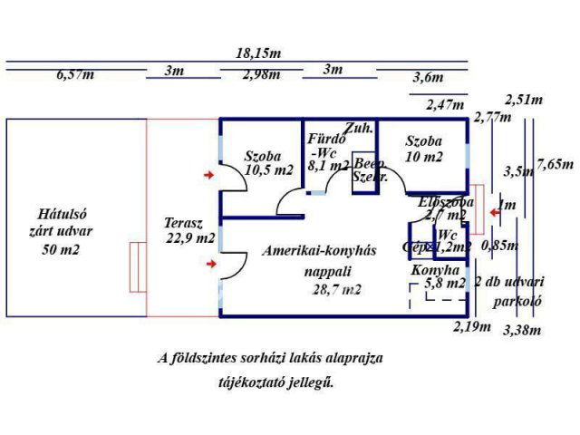 Eladó téglalakás, Kecskeméten 79 M Ft, 3 szobás