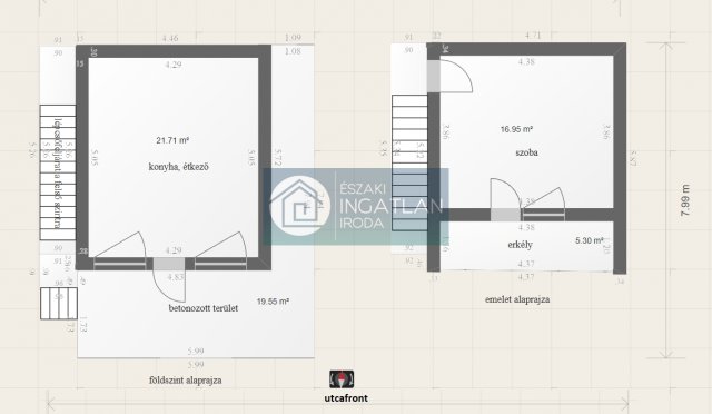 Eladó nyaraló, Kazincbarcikán 5.9 M Ft, 1 szobás