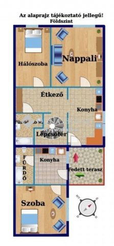 Eladó családi ház, Budapesten, XIX. kerületben 89 M Ft, 5 szobás