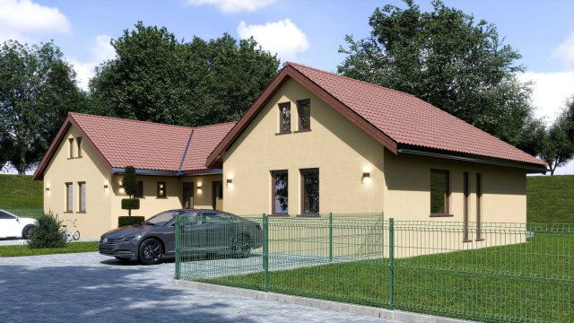 Eladó ikerház, Etyeken 84 M Ft, 4 szobás / költözzbe.hu