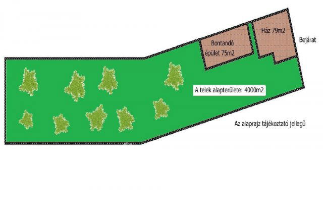 Eladó családi ház, Faddon 25 M Ft, 3+1 szobás