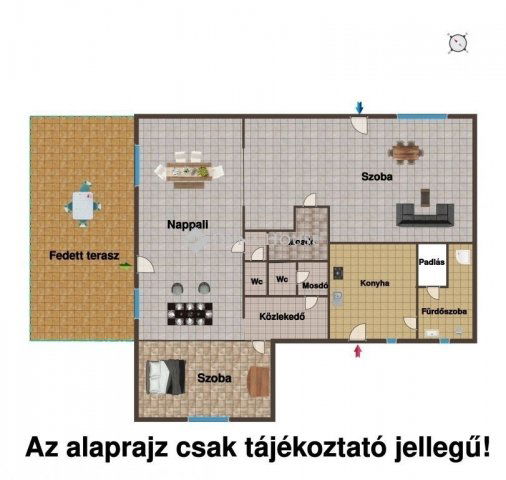 Eladó családi ház, Tóalmáson 52 M Ft, 3 szobás