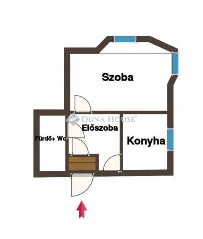 Eladó téglalakás, Szombathelyen 24.9 M Ft, 1 szobás