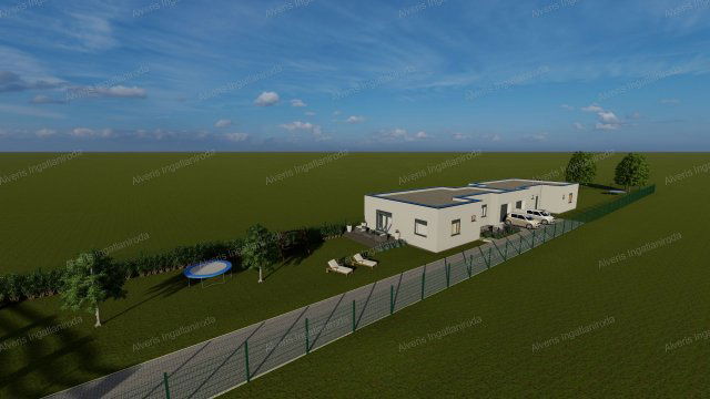 Eladó ikerház, Nyírpazonyon 76 M Ft, 3 szobás