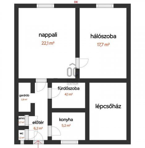 Eladó téglalakás, Budapesten, III. kerületben 79.9 M Ft