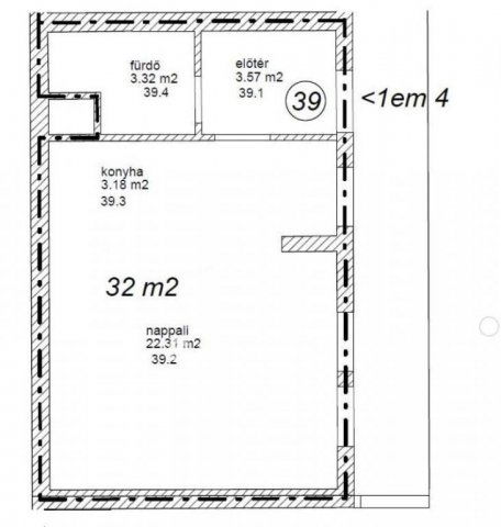 Eladó téglalakás, Budapesten, VII. kerületben 48.56 M Ft