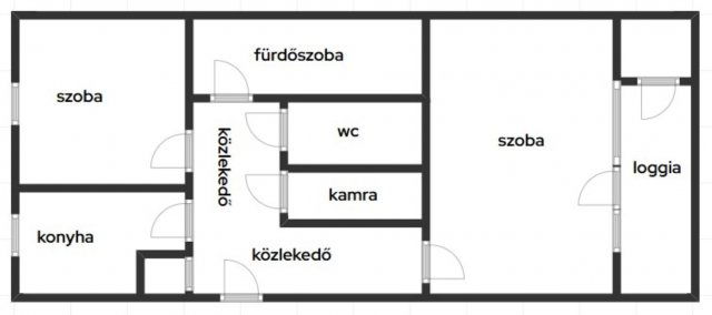 Eladó téglalakás, Nyíregyházán 39.9 M Ft, 2 szobás