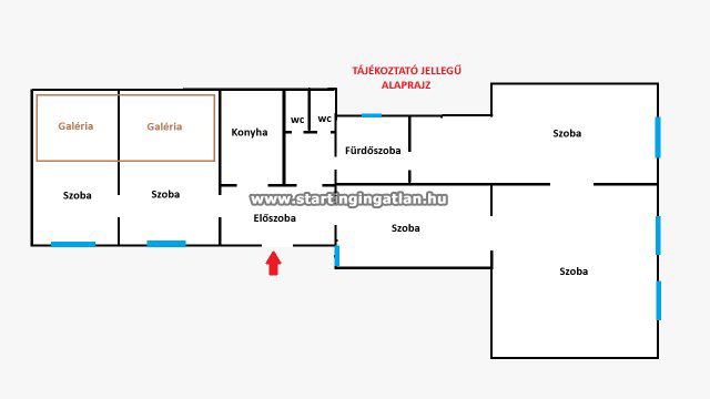 Eladó téglalakás, Budapesten, VI. kerületben, Eötvös utcában