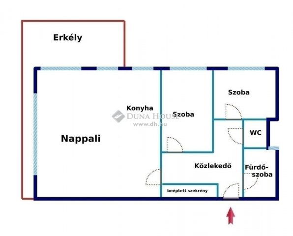 Eladó téglalakás, Budapesten, XVIII. kerületben 77 M Ft