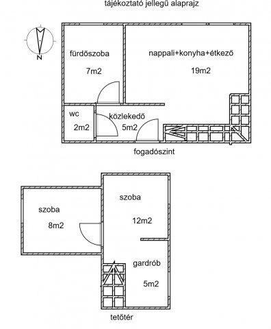 Eladó téglalakás, Zalaegerszegen 38.7 M Ft, 1+2 szobás