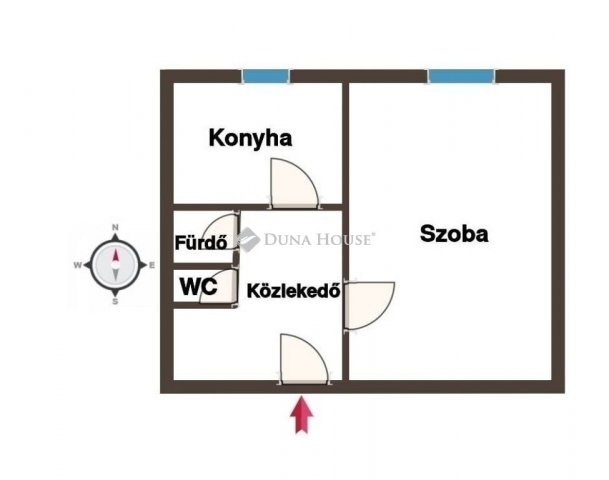 Eladó téglalakás, Kecskeméten 32.5 M Ft, 1 szobás
