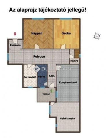 Eladó családi ház, Vecsésen 69.9 M Ft, 3 szobás