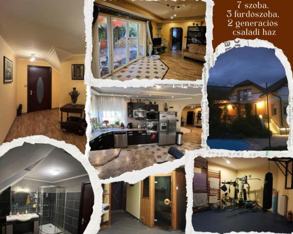 Eladó családi ház, Halásztelken 159.9 M Ft, 7 szobás