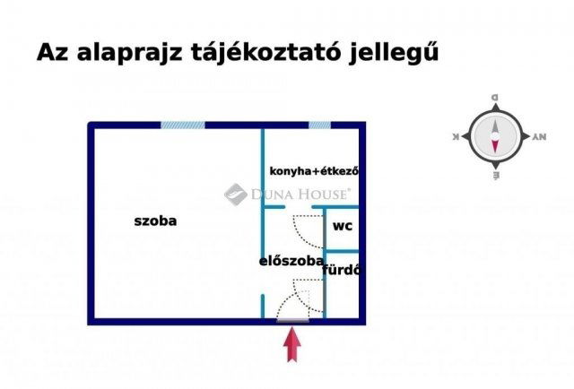 Eladó panellakás, Szegeden 43.9 M Ft, 1 szobás