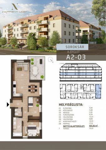 Eladó téglalakás, Budapesten, XXIII. kerületben 99.205 M Ft