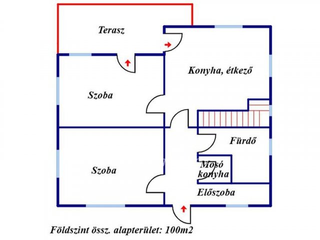Eladó családi ház, Sárospatakon 51.9 M Ft, 2+3 szobás
