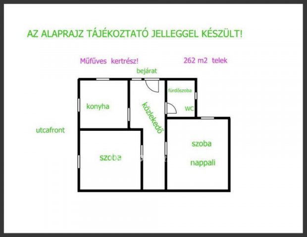Eladó családi ház, Hajdúböszörményen 49.9 M Ft, 2 szobás