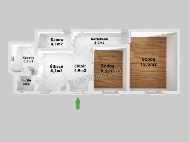 Eladó sorház, Esztergomban 32.9 M Ft, 2 szobás