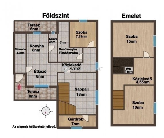 Eladó családi ház, Vecsésen 79.9 M Ft, 4 szobás