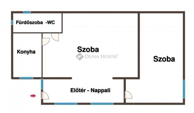 Eladó ikerház, Törökbálinton 65 M Ft, 2 szobás
