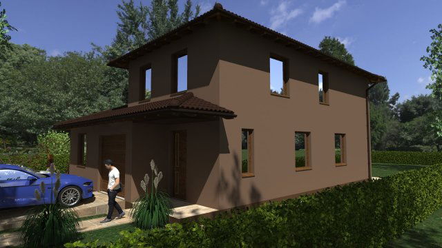 Eladó ikerház, Vácrátóton 99.9 M Ft, 5 szobás