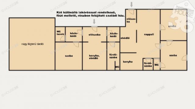 Eladó családi ház, Soltvadkerten 27 M Ft, 4 szobás