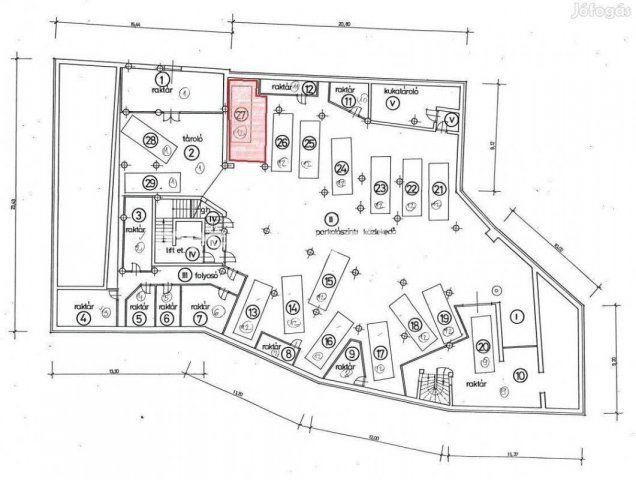 Kiadó garázs, Pécsett, Citrom utcában 24 E Ft / hó