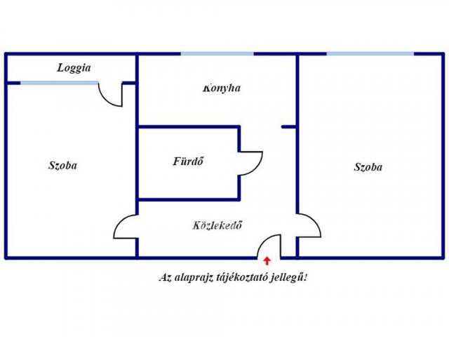 Eladó panellakás, Szegeden 47.5 M Ft, 2 szobás