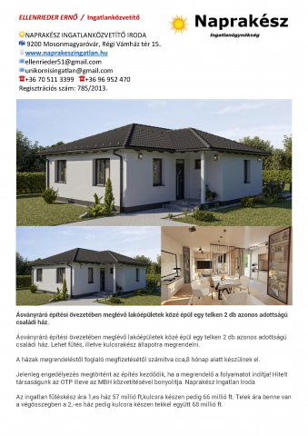 Eladó családi ház, Ásványrárón 58 M Ft, 3+1 szobás