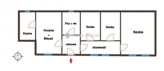 Eladó téglalakás, Debrecenben 69.9 M Ft, 3 szobás