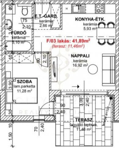 Eladó téglalakás, Balatonlelleén 54.99 M Ft, 2 szobás