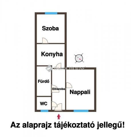 Eladó téglalakás, Budapesten, IX. kerületben 47.5 M Ft, 2 szobás