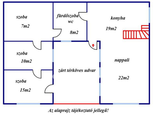 Eladó családi ház, Gyöngyösön 28.9 M Ft, 3+1 szobás